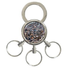 On The Rocks 3-ring Key Chain by DimitriosArt