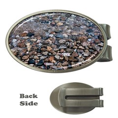 On The Rocks Money Clips (oval)  by DimitriosArt