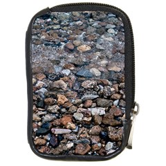 On The Rocks Compact Camera Leather Case by DimitriosArt