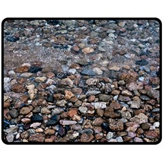 On The Rocks Double Sided Fleece Blanket (medium) 