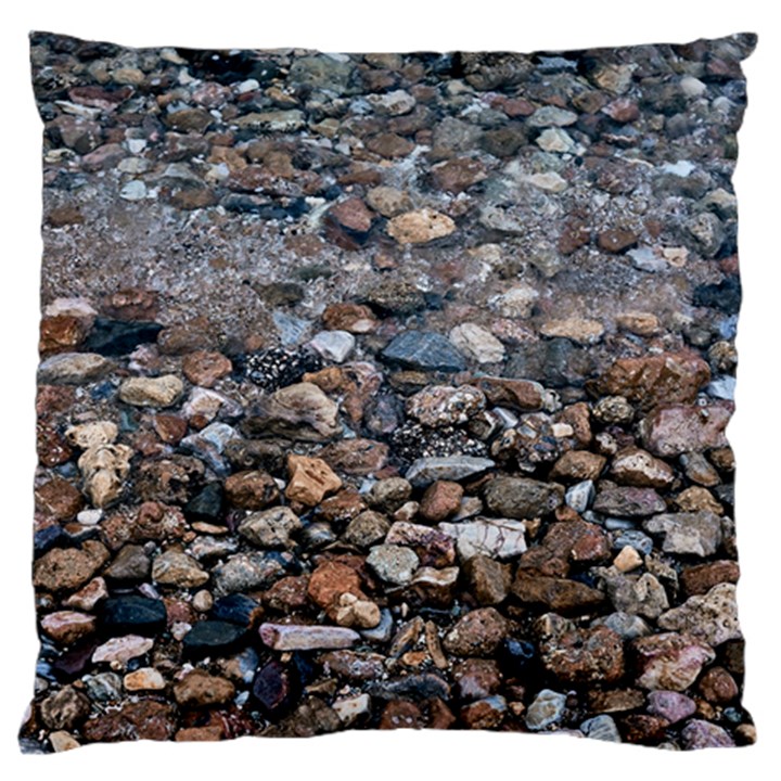 On the rocks Standard Flano Cushion Case (One Side)