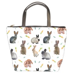 Cute Bunny Bucket Bag by SychEva