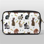 Cute Bunny Toiletries Bag (One Side) Front