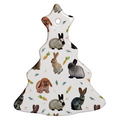 Cute Bunny Ornament (christmas Tree)  by SychEva