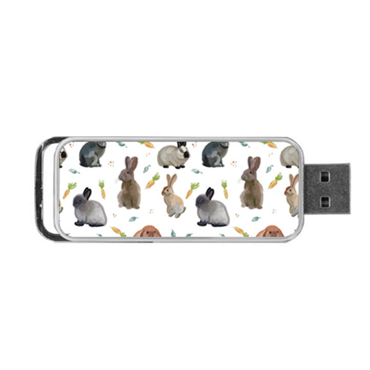 Cute Bunny Portable USB Flash (Two Sides)