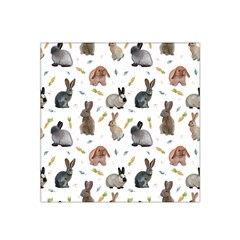 Cute Bunny Satin Bandana Scarf by SychEva