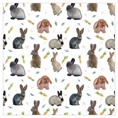 Cute Bunny Lightweight Scarf  by SychEva