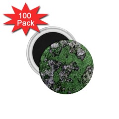 Modern Camo Grunge Print 1 75  Magnets (100 Pack) 