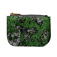 Modern Camo Grunge Print Mini Coin Purse by dflcprintsclothing