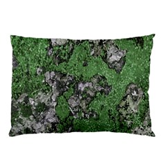 Modern Camo Grunge Print Pillow Case by dflcprintsclothing