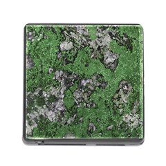 Modern Camo Grunge Print Memory Card Reader (square 5 Slot)