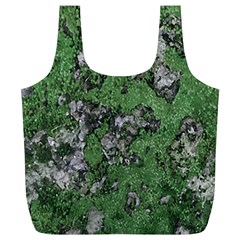 Modern Camo Grunge Print Full Print Recycle Bag (xl)