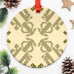 Abstract Pattern Geometric Backgrounds   Ornament (round) by Eskimos