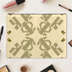 Abstract Pattern Geometric Backgrounds   Cosmetic Bag (xl) by Eskimos