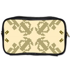 Abstract Pattern Geometric Backgrounds   Toiletries Bag (one Side) by Eskimos