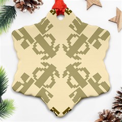 Abstract Pattern Geometric Backgrounds   Ornament (snowflake) by Eskimos