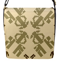 Abstract Pattern Geometric Backgrounds   Flap Closure Messenger Bag (s) by Eskimos