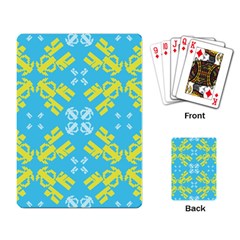 Abstract Pattern Geometric Backgrounds   Playing Cards Single Design (rectangle) by Eskimos