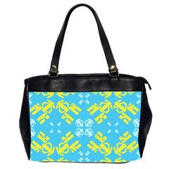 Abstract Pattern Geometric Backgrounds   Oversize Office Handbag (2 Sides) by Eskimos