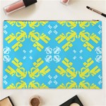 Abstract pattern geometric backgrounds   Cosmetic Bag (XXL) Back