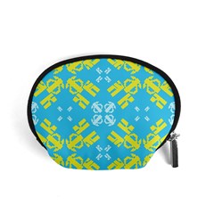 Abstract Pattern Geometric Backgrounds   Accessory Pouch (small) by Eskimos