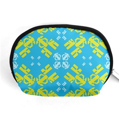 Abstract Pattern Geometric Backgrounds   Accessory Pouch (medium) by Eskimos