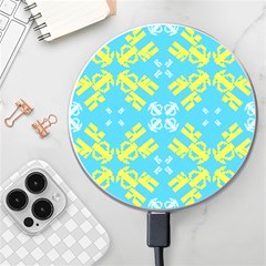 Abstract Pattern Geometric Backgrounds   Wireless Charger by Eskimos