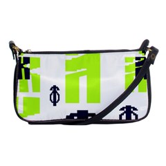 Abstract Pattern Geometric Backgrounds   Shoulder Clutch Bag by Eskimos