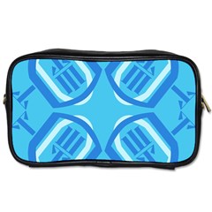 Abstract Pattern Geometric Backgrounds   Toiletries Bag (one Side) by Eskimos