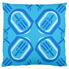 Abstract Pattern Geometric Backgrounds   Standard Flano Cushion Case (one Side) by Eskimos