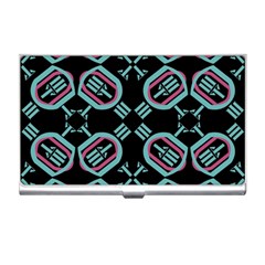 Abstract Pattern Geometric Backgrounds   Business Card Holder by Eskimos