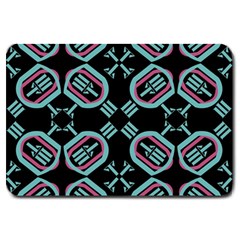 Abstract Pattern Geometric Backgrounds   Large Doormat 