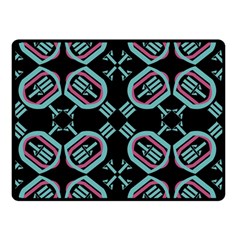 Abstract Pattern Geometric Backgrounds   Double Sided Fleece Blanket (small)  by Eskimos