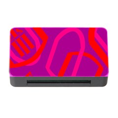 Abstract Pattern Geometric Backgrounds   Memory Card Reader With Cf