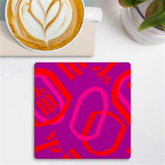 Abstract Pattern Geometric Backgrounds   Uv Print Square Tile Coaster 