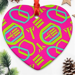 Abstract Pattern Geometric Backgrounds   Ornament (heart) by Eskimos