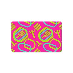 Abstract Pattern Geometric Backgrounds   Magnet (name Card) by Eskimos