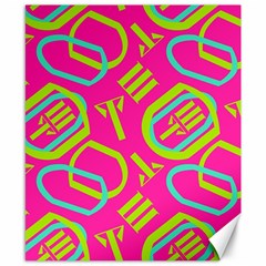 Abstract Pattern Geometric Backgrounds   Canvas 8  X 10  by Eskimos