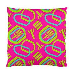 Abstract Pattern Geometric Backgrounds   Standard Cushion Case (two Sides) by Eskimos