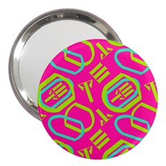 Abstract Pattern Geometric Backgrounds   3  Handbag Mirrors by Eskimos