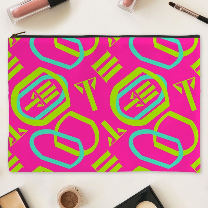 Abstract pattern geometric backgrounds   Cosmetic Bag (XXXL)