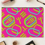 Abstract pattern geometric backgrounds   Cosmetic Bag (XXXL) Back