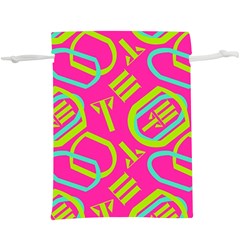 Abstract Pattern Geometric Backgrounds    Lightweight Drawstring Pouch (xl) by Eskimos