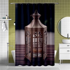 Lantern Shower Curtain 48  X 72  (small)  by DimitriosArt