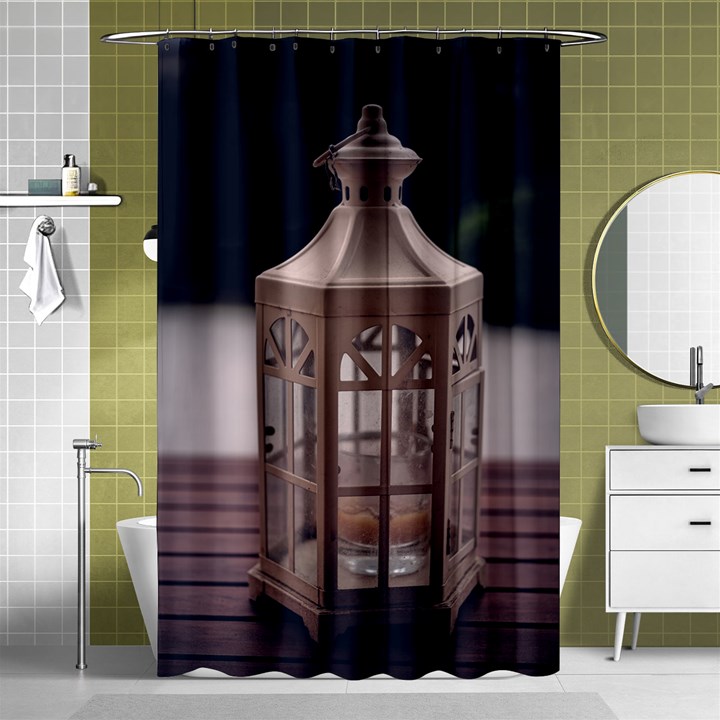 Lantern Shower Curtain 48  x 72  (Small) 