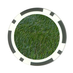 Green Carpet Poker Chip Card Guard by DimitriosArt