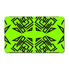 Abstract Pattern Geometric Backgrounds   Magnet (rectangular) by Eskimos