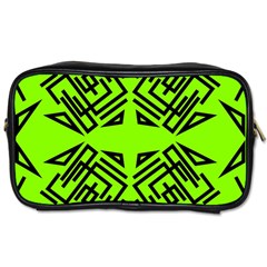 Abstract Pattern Geometric Backgrounds   Toiletries Bag (two Sides) by Eskimos