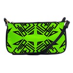 Abstract pattern geometric backgrounds   Shoulder Clutch Bag Front