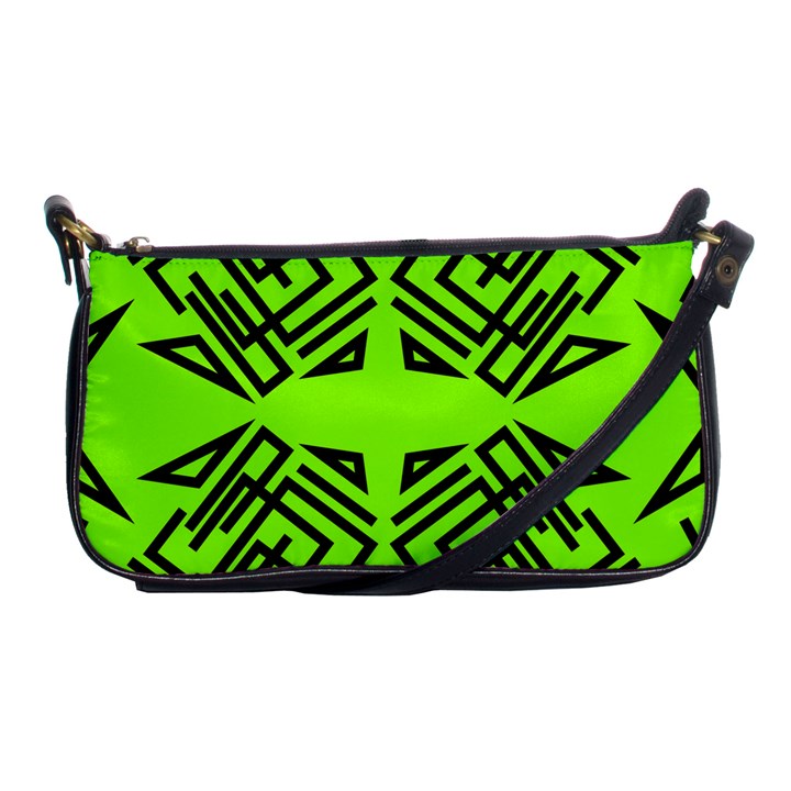 Abstract pattern geometric backgrounds   Shoulder Clutch Bag